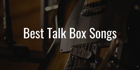 talk box metal songs|best talk box moments.